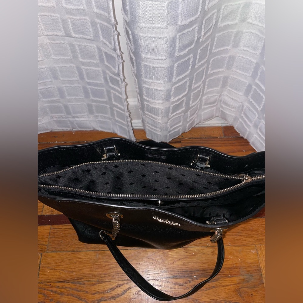 Kate Spade Black Leather Tote Bag - Picture 6 of 6